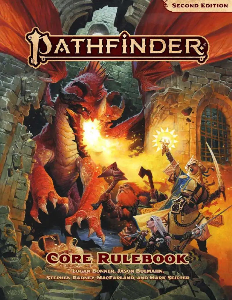 Jason Bulmahn, Adam Daigle, Lyz Liddell, Erik Mona: Pathfinder Second Edition Core Rulebook (EBook, 2019, Paizo)