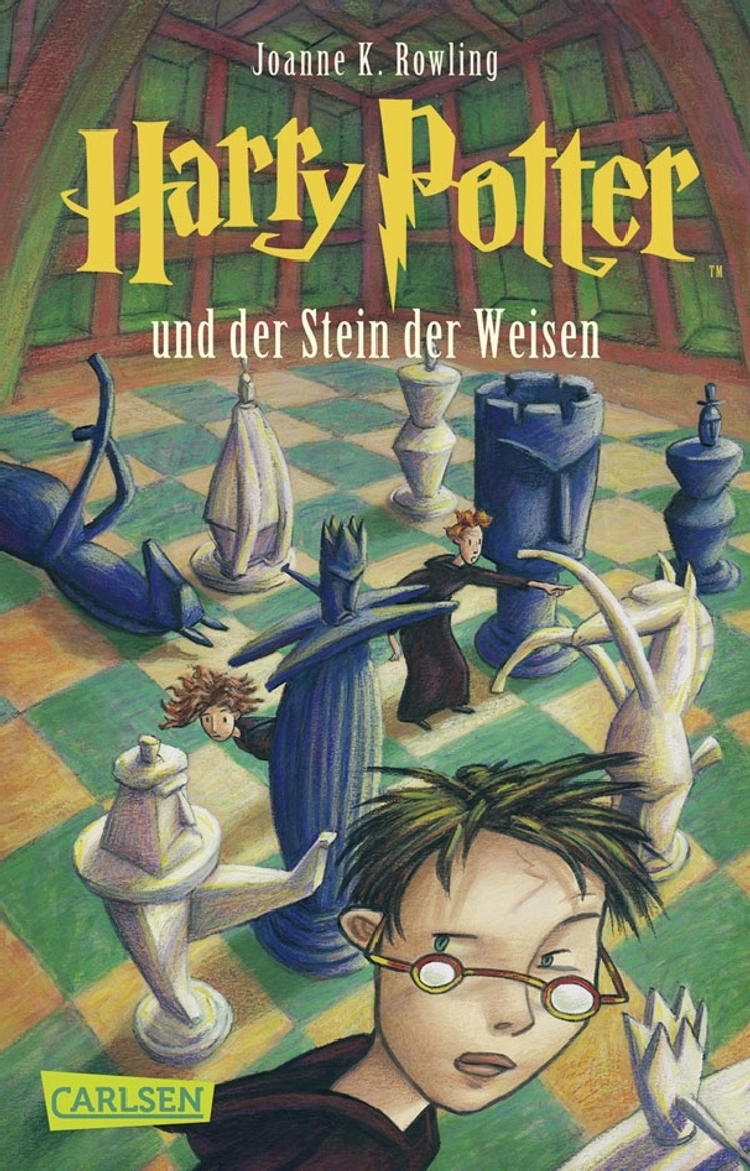 J.K. Rowling: Harry Potter und der Stein der Weisen (German language, 1998, Carlsen Verlag)
