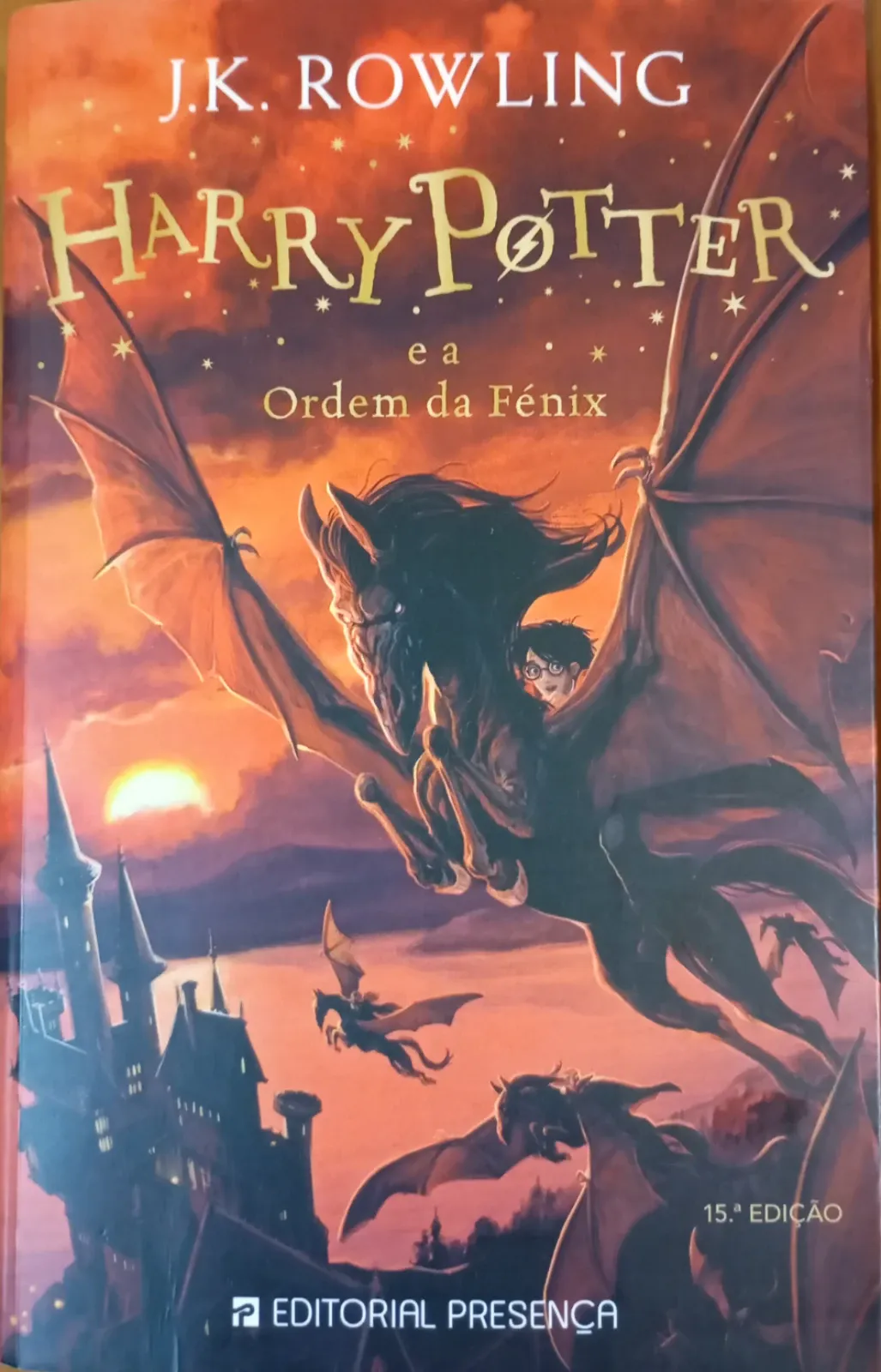 J.K. Rowling, Empty Author: Harry Potter e a Ordem da Fénix (Portuguese language, 2020, Editorial Presença)